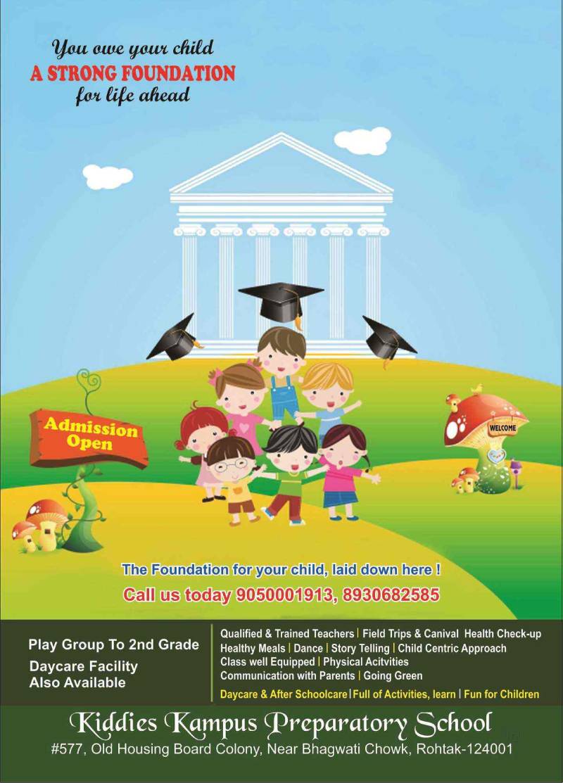 Kiddies Kampus Pre School ,Rohtakphotogallery