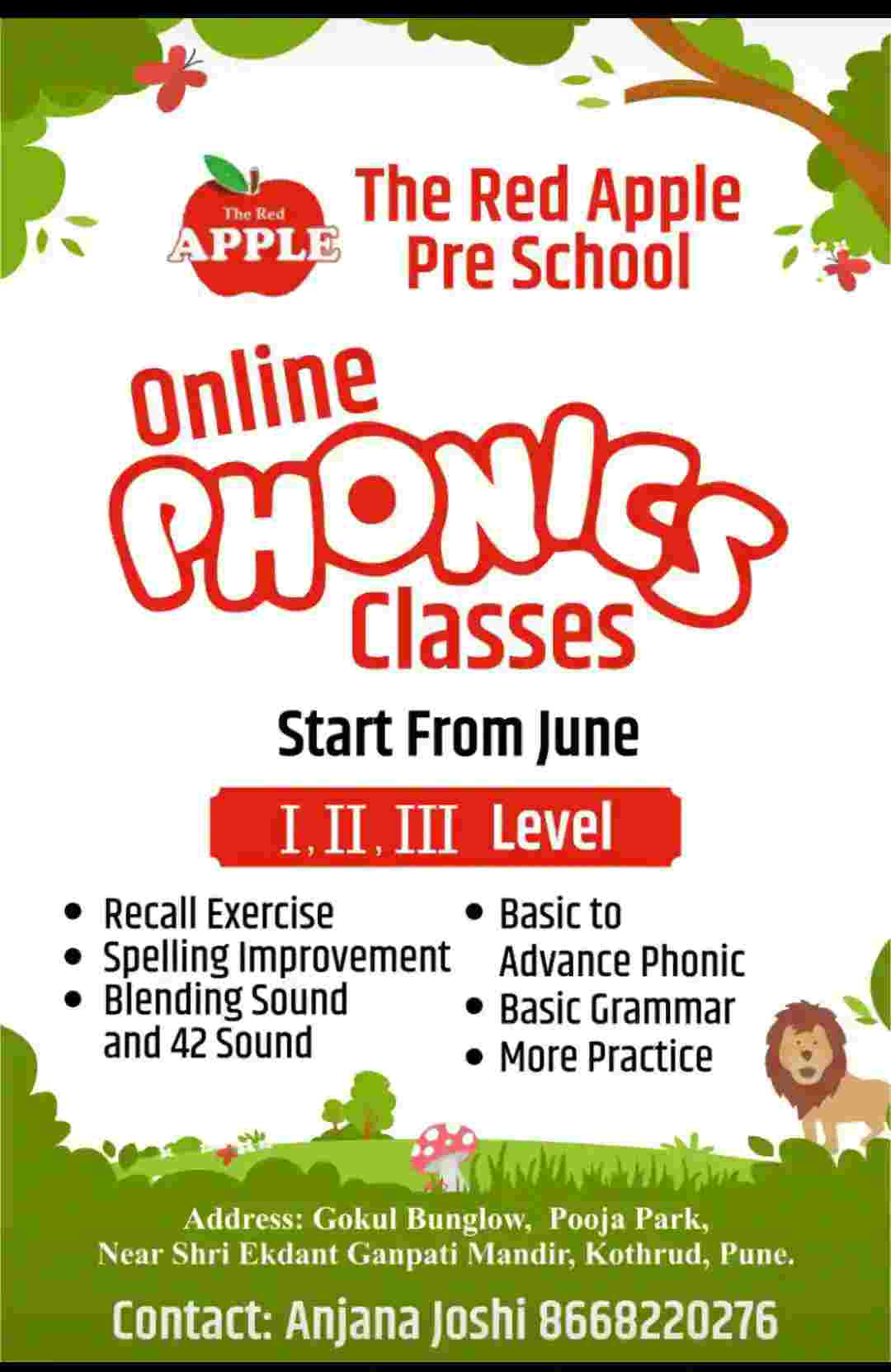 The Red Apple Play School ,Kothrud (Pune)photogallery