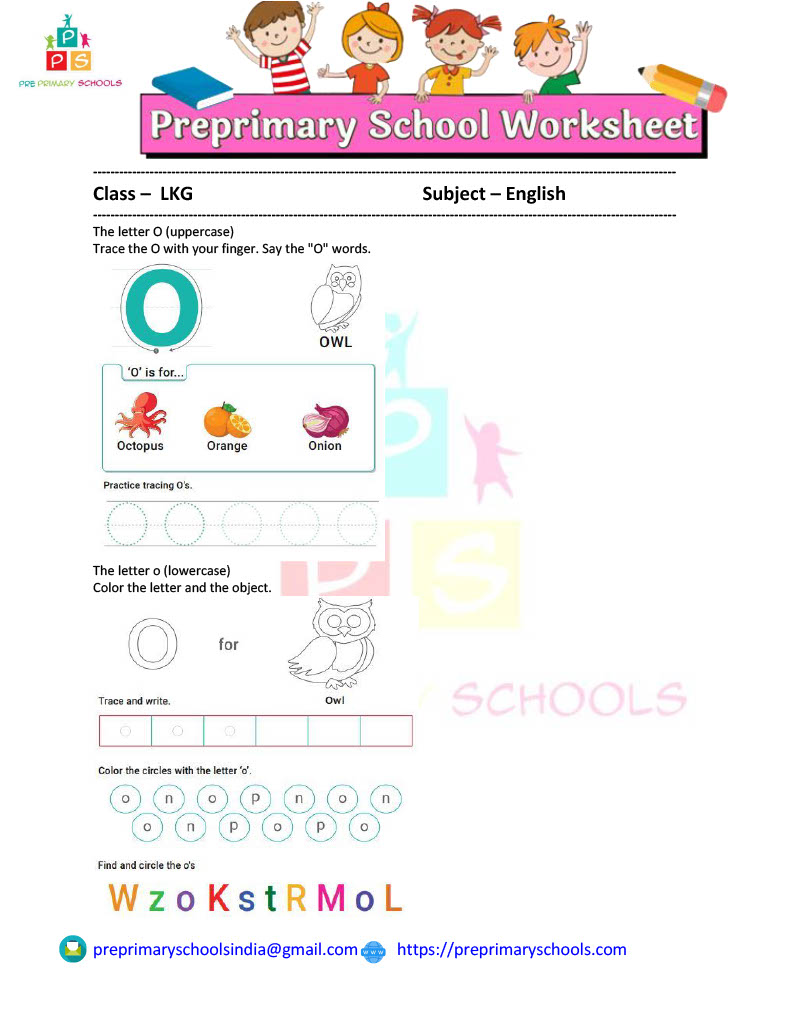 This worksheet includes resources for the formation and identification of the letter 