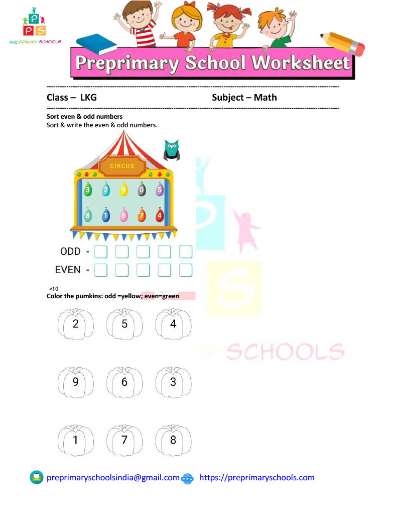 Students classify numbers as even or odd. This worksheet gives your children the opportunity to explore odd and even numbers. You could use this resource to test how much your students have learnt, too. It is a great activity to encourage them to sort numbers into categories, as they will be able to improve their number recognition. They will also become more familiar with differences and similarities, such as which numbers are odd and which numbers are even.